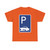 Zeichen 320 - Parken auf Gehwegen rechts (Germany) (Road Sign) T-Shirt