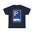 Zeichen 320 - Parken auf Gehwegen rechts (Germany) (Road Sign) T-Shirt