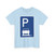 Zeichen 318 - Parken ganz auf Gehwegen in Fahrtrichtung links (Germany) (Road Sign) T-Shirt