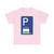 Zeichen 318 - Parken ganz auf Gehwegen in Fahrtrichtung links (Germany) (Road Sign) T-Shirt