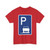 Zeichen 317 - Parken ganz auf Gehwegen in Fahrtrichtung rechts StVO 1970 (Germany) (Road Sign) T-Shirt