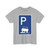 Zeichen 316 - Parken auf Gehwegen (Germany) (Road Sign) T-Shirt