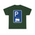 Zeichen 316 - Parken auf Gehwegen (Germany) (Road Sign) T-Shirt