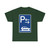 Zeichen 315-88 - Parken ganz auf Gehwegen quer zur Fahrtrichtung rechts Mitte StVO 1992 (Germany) (Road Sign) T-Shirt