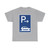 Zeichen 315-87 - Parken ganz auf Gehwegen quer zur Fahrtrichtung rechts Ende StVO 1992 (Germany) (Road Sign) T-Shirt