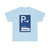Zeichen 315-87 - Parken ganz auf Gehwegen quer zur Fahrtrichtung rechts Ende StVO 1992 (Germany) (Road Sign) T-Shirt