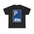 Zeichen 315-85 - Parken ganz auf Gehwegen quer zur Fahrtrichtung rechts StVO 1992 (Germany) (Road Sign) T-Shirt