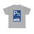Zeichen 315-83 - Parken ganz auf Gehwegen quer zur Fahrtrichtung links Mitte StVO 1992 (Germany) (Road Sign) T-Shirt