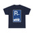 Zeichen 315-82 - Parken ganz auf Gehwegen quer zur Fahrtrichtung links Ende StVO 1992 (Germany) (Road Sign) T-Shirt