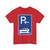 Zeichen 315-82 - Parken ganz auf Gehwegen quer zur Fahrtrichtung links Ende StVO 1992 (Germany) (Road Sign) T-Shirt