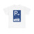 Zeichen 315-81 - Parken ganz auf Gehwegen quer zur Fahrtrichtung links Anfang StVO 1992 (Germany) (Road Sign) T-Shirt