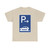 Zeichen 315-81 - Parken ganz auf Gehwegen quer zur Fahrtrichtung links Anfang StVO 1992 (Germany) (Road Sign) T-Shirt