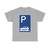 Zeichen 315-80 - Parken ganz auf Gehwegen quer zur Fahrtrichtung links StVO 1992 (Germany) (Road Sign) T-Shirt