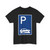 Zeichen 315-75 - Parken halb auf Gehwegen quer zur Fahrtrichtung rechts StVO 1992 (Germany) (Road Sign) T-Shirt