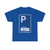 Zeichen 315-75 - Parken halb auf Gehwegen quer zur Fahrtrichtung rechts StVO 1992 (Germany) (Road Sign) T-Shirt