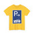 Zeichen 315-72 - Parken halb auf Gehwegen quer zur Fahrtrichtung links Ende StVO 1992 (Germany) (Road Sign) T-Shirt