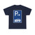 Zeichen 315-72 - Parken halb auf Gehwegen quer zur Fahrtrichtung links Ende StVO 1992 (Germany) (Road Sign) T-Shirt
