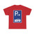 Zeichen 315-72 - Parken halb auf Gehwegen quer zur Fahrtrichtung links Ende StVO 1992 (Germany) (Road Sign) T-Shirt