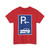 Zeichen 315-71 - Parken halb auf Gehwegen quer zur Fahrtrichtung links Anfang StVO 1992 (Germany) (Road Sign) T-Shirt
