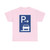 Zeichen 315-67 - Parken ganz auf Gehwegen in Fahrtrichtung rechts Ende StVO 1992 (Germany) (Road Sign) T-Shirt