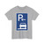 Zeichen 315-66 - Parken ganz auf Gehwegen in Fahrtrichtung rechts Anfang StVO 1992 (Germany) (Road Sign) T-Shirt