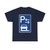Zeichen 315-63 - Parken ganz auf Gehwegen in Fahrtrichtung links Mitte StVO 1992 (Germany) (Road Sign) T-Shirt