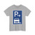 Zeichen 315-61 - Parken auf Gehwegen ganz in Fahrtrichtung links Anfang StVO 2013 (Germany) (Road Sign) T-Shirt
