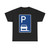 Zeichen 315-60 - Parken ganz auf Gehwegen in Fahrtrichtung links StVO 1992 (Germany) (Road Sign) T-Shirt