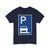Zeichen 315-60 - Parken ganz auf Gehwegen in Fahrtrichtung links StVO 1992 (Germany) (Road Sign) T-Shirt