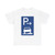 Zeichen 315-57 - Parken halb auf Gehwegen in Fahrtrichtung rechts Ende StVO 1992 (Germany) (Road Sign) T-Shirt