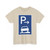 Zeichen 315-57 - Parken halb auf Gehwegen in Fahrtrichtung rechts Ende StVO 1992 (Germany) (Road Sign) T-Shirt