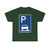 Zeichen 315-55 - Parken halb auf Gehwegen in Fahrtrichtung rechts StVO 1992 (Germany) (Road Sign) T-Shirt