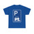 Zeichen 315-55 - Parken halb auf Gehwegen in Fahrtrichtung rechts StVO 1992 (Germany) (Road Sign) T-Shirt