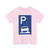 Zeichen 315-55 - Parken halb auf Gehwegen in Fahrtrichtung rechts StVO 1992 (Germany) (Road Sign) T-Shirt