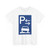 Zeichen 315-53 - Parken halb auf Gehwegen in Fahrtrichtung links Mitte StVO 1992 (Germany) (Road Sign) T-Shirt
