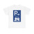 Zeichen 315-52 - Parken halb auf Gehwegen in Fahrtrichtung links Ende StVO 1992 (Germany) (Road Sign) T-Shirt