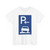 Zeichen 315-52 - Parken auf Gehwegen halb in Fahrtrichtung links Ende StVO 2013 (Germany) (Road Sign) T-Shirt