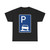 Zeichen 315-50 - Parken halb auf Gehwegen in Fahrtrichtung links StVO 1992 (Germany) (Road Sign) T-Shirt