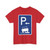 Zeichen 315 A - Parken auf Gehwegen Anfang StVO 1970 (Germany) (Road Sign) T-Shirt