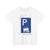 Zeichen 315 - Parken auf Gehwegen StVO 1970 (Germany) (Road Sign) T-Shirt