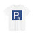 Zeichen 314-30 - Parken Mitte Aufstellung rechts StVO 2017 (Germany) (Road Sign) T-Shirt