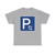 Zeichen 314-30 - Parken Mitte Aufstellung rechts StVO 2017 (Germany) (Road Sign) T-Shirt