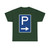 Zeichen 314 b - Parkplatz mit Pfeil der auch in andere Richtungen weisen kann StVO 1970 (Germany) (Road Sign) T-Shirt