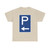 Zeichen 314 a - Parkplatz mit Pfeil linksweisend StVO 1970 (Germany) (Road Sign) T-Shirt