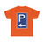 Zeichen 314 a - Parkplatz mit Pfeil linksweisend StVO 1970 (Germany) (Road Sign) T-Shirt