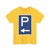 Zeichen 314 a - Parkplatz mit Pfeil linksweisend StVO 1970 (Germany) (Road Sign) T-Shirt