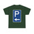 Zeichen 314 a - Parkplatz mit Pfeil linksweisend StVO 1970 (Germany) (Road Sign) T-Shirt