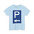 Zeichen 314 a - Parkplatz mit Pfeil linksweisend StVO 1970 (Germany) (Road Sign) T-Shirt