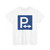 Zeichen 314 - Parkplatz Mitte StVO 1980 (Germany) (Road Sign) T-Shirt