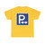 Zeichen 314 - Parkplatz Mitte StVO 1980 (Germany) (Road Sign) T-Shirt